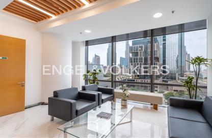 Office Space - Studio - 1 Bathroom for rent in South Tower - Emirates Financial Towers - DIFC - Dubai