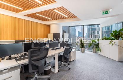 Office Space - Studio - 1 Bathroom for rent in South Tower - Emirates Financial Towers - DIFC - Dubai