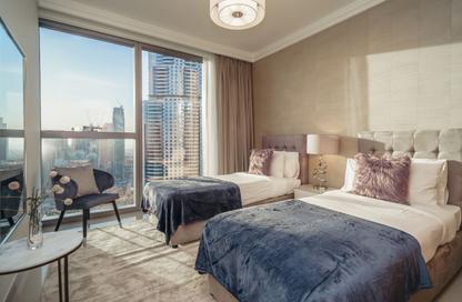 Apartment - 3 Bedrooms - 5 Bathrooms for rent in Boulevard Point - Downtown Dubai - Dubai