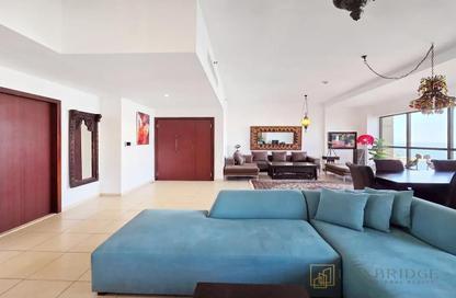 Apartment - 3 Bedrooms - 4 Bathrooms for rent in Rimal 5 - Rimal - Jumeirah Beach Residence - Dubai