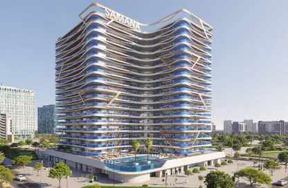 Apartment - 1 Bedroom - 2 Bathrooms for sale in Samana Skyros - Arjan - Dubai