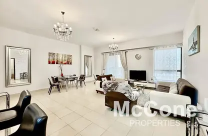 Apartment - 1 Bedroom - 2 Bathrooms for rent in Rimal 4 - Rimal - Jumeirah Beach Residence - Dubai