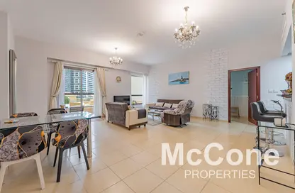 Apartment - 1 Bedroom - 2 Bathrooms for rent in Rimal 4 - Rimal - Jumeirah Beach Residence - Dubai