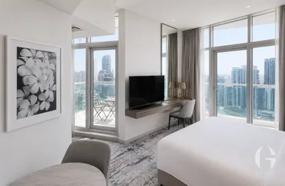 Apartment - 1 Bathroom for sale in Damac Maison Prive B - Damac Maison Prive - Business Bay - Dubai