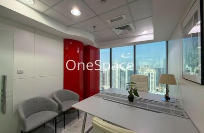 Business Centre - Studio - 2 Bathrooms for rent in I Rise Tower - Barsha Heights (Tecom) - Dubai