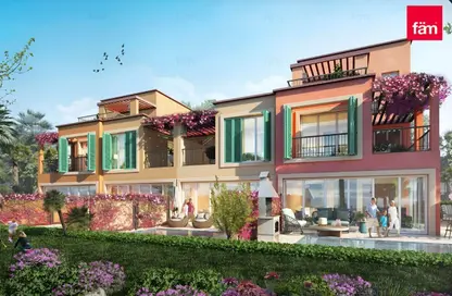 Townhouse - 4 Bedrooms - 3 Bathrooms for sale in Nice - Damac Lagoons - Dubai
