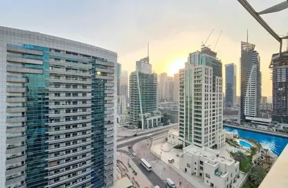 Apartment - Studio - 1 Bathroom for rent in Marina Diamond 3 - Marina Diamonds - Dubai Marina - Dubai