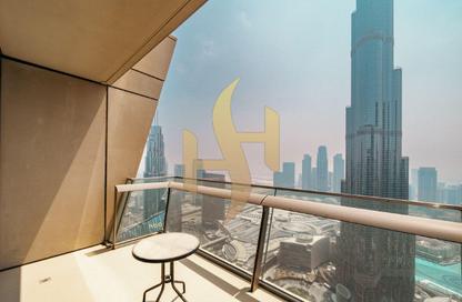 Apartment - 3 - 3 for rent in Burj Vista Tower 1 - Burj Vista - Downtown Dubai - Dubai