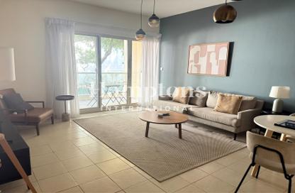 Apartment - 1 - 1 for rent in Al Dhafra 2 - Al Dhafra - Greens - Dubai