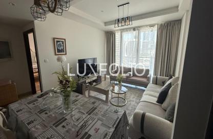Apartment - 1 Bedroom - 1 Bathroom for rent in Boulevard Point - Downtown Dubai - Dubai