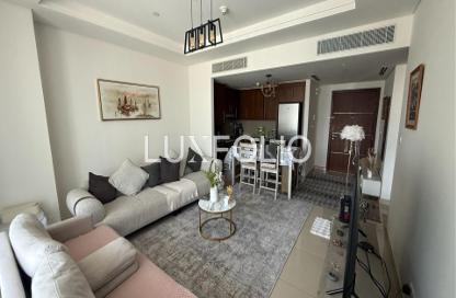 Apartment - 1 Bedroom - 1 Bathroom for rent in Boulevard Point - Downtown Dubai - Dubai