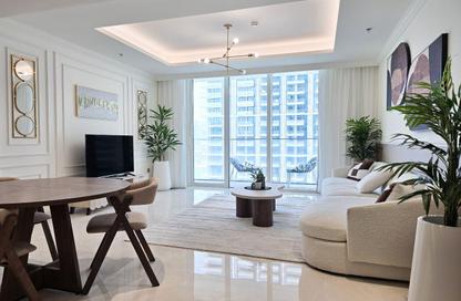 شقة - غرفة نوم - 1 حمام للايجار في برج Palace Beach ريزيدنس 1 - بالاس بيتش ريزيدنس - إعمار بيتشفرونت - دبي هاربور - دبي