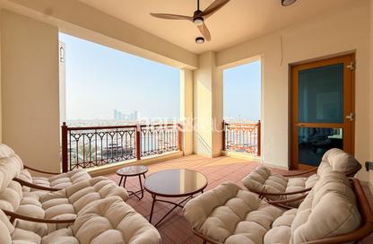 Apartment - 2 - 3 for rent in Marina Residences 6 - Marina Residences - Palm Jumeirah - Dubai