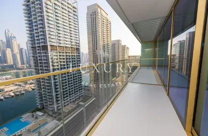 Apartment - 1 Bedroom - 1 Bathroom for rent in Grand Bleu Tower 2 - EMAAR Beachfront - Dubai Harbour - Dubai
