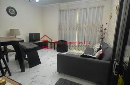 Apartment - 1 Bedroom - 2 Bathrooms for rent in Oasis Tower - Al Rashidiya 1 - Al Rashidiya - Ajman