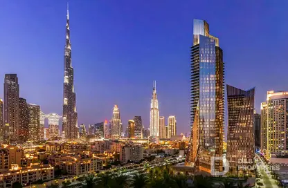 بنتهاوس - 2 غرف نوم - 4 حمامات للبيع في فندق وريزيدنس باكارات دبي - برج خليفة - وسط مدينة دبي - دبي