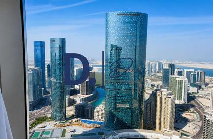 Apartment - 2 Bedrooms - 2 Bathrooms for rent in The Gate Tower 3 - Shams Abu Dhabi - Al Reem Island - Abu Dhabi