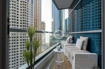 Apartment - Studio - 1 Bathroom for rent in Bay Central West - Bay Central - Dubai Marina - Dubai