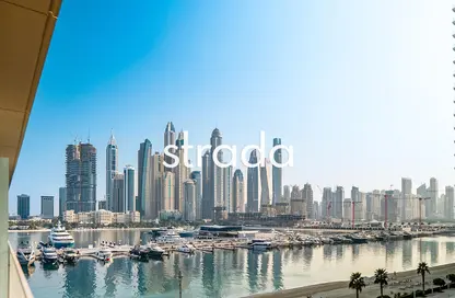 شقة - غرفة نوم - 1 حمام للايجار في برج Palace Beach ريزيدنس 1 - بالاس بيتش ريزيدنس - إعمار بيتشفرونت - دبي هاربور - دبي