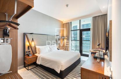 Apartment - Studio - 1 Bathroom for sale in Dolphin Tower - Business Bay - Dubai