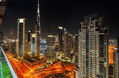 النزل و الشقق الفندقية - غرفة نوم - 2 حمامات للبيع في فندق ومساكن برج باراماونت - الخليج التجاري - دبي