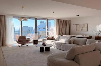 Apartment - 4 Bedrooms - 6 Bathrooms for rent in Boulevard Point - Downtown Dubai - Dubai Apartment - 4 Bedrooms - 6 Bathrooms for rent in Boulevard Point - Downtown Dubai - Dubai