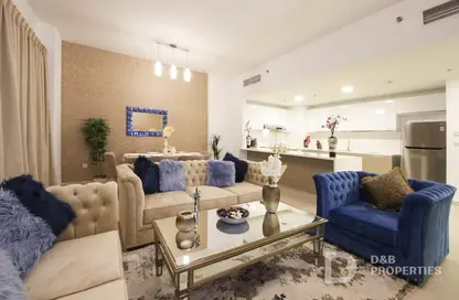 Apartment - 3 Bedrooms - 4 Bathrooms for rent in Al Andalus Tower D - Al Andalus - Jumeirah Golf Estates - Dubai