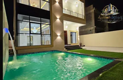 Villa - 5 Bedrooms - 7 Bathrooms for sale in Al Helio 2 - Al Helio - Ajman Villa - 5 Bedrooms - 7 Bathrooms for sale in Al Helio 2 - Al Helio - Ajman