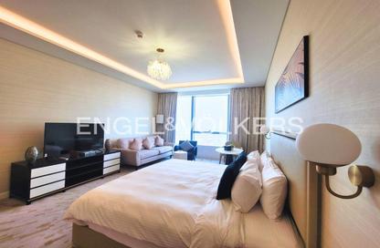 Apartment - Studio - 1 Bathroom for rent in The Palm Tower - Palm Jumeirah - Dubai