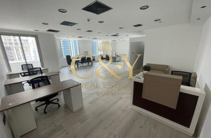 Office Space - Studio - 1 Bathroom for rent in The Prism - Business Bay - Dubai