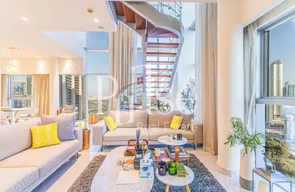 شقة - 2 غرف نوم - 3 حمامات للايجار في برج سنترال بارك السكني - برج سنترال بارك - مركز دبي المالي العالمي - دبي