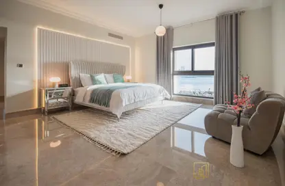 Apartment - 3 Bedrooms - 4 Bathrooms for rent in The Fairmont Palm Residence North - The Fairmont Palm Residences - Palm Jumeirah - Dubai