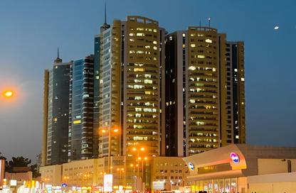 Apartment - 1 Bedroom - 2 Bathrooms for sale in Horizon Towers - Ajman Downtown - Ajman