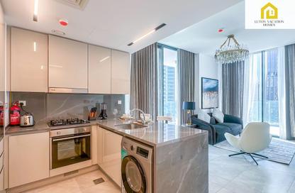 Apartment - 1 Bedroom - 2 Bathrooms for rent in The Paragon by IGO - Business Bay - Dubai