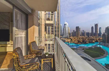 Apartment - 1 Bedroom - 1 Bathroom for rent in Standpoint Tower 1 - Standpoint Towers - Downtown Dubai - Dubai