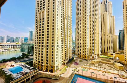 Apartment - 2 - 2 for rent in Bahar 4 - Bahar - Jumeirah Beach Residence - Dubai