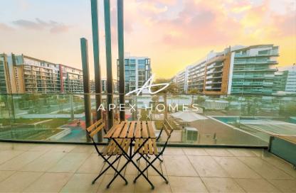 Apartment - Studio - 1 Bathroom for rent in Azizi Riviera 24 - Azizi Riviera - Meydan One - Meydan - Dubai