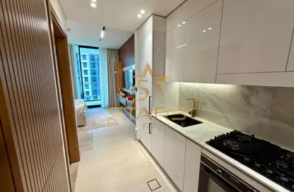 Apartment - Studio - 1 Bathroom for rent in Binghatti Azure - District 16 - Jumeirah Village Circle - Dubai