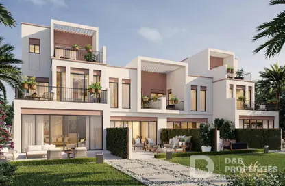 Townhouse - 4 Bedrooms - 4 Bathrooms for sale in Costa Brava 1 - Costa Brava at DAMAC Lagoons - Damac Lagoons - Dubai
