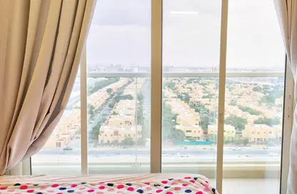 شقة - 1 حمام للايجار في عزيزي بلازا - الفرجان - دبي