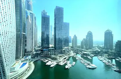 Apartment - 2 Bedrooms - 2 Bathrooms for rent in Iris Blue - Dubai Marina - Dubai