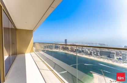 Apartment - 3 Bedrooms - 4 Bathrooms for sale in Grand Bleu Tower 1 - EMAAR Beachfront - Dubai Harbour - Dubai