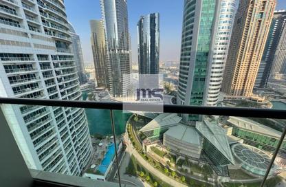 Apartment - Studio - 1 for rent in Indigo Tower - JLT Cluster D - Jumeirah Lake Towers - Dubai