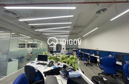 Office Space - Studio - 2 Bathrooms for rent in The Exchange - Business Bay - Dubai