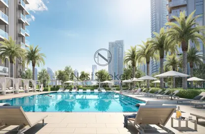 شقة - غرفة نوم - 1 حمام للبيع في سانت ريجيس ريزيدنس - برج خليفة - وسط مدينة دبي - دبي