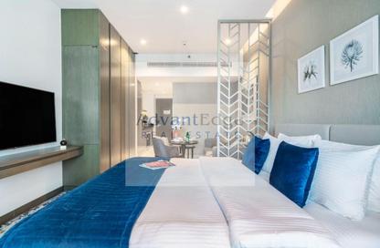 Apartment - Studio - 1 Bathroom for rent in Damac Maison Prive A - Damac Maison Prive - Business Bay - Dubai