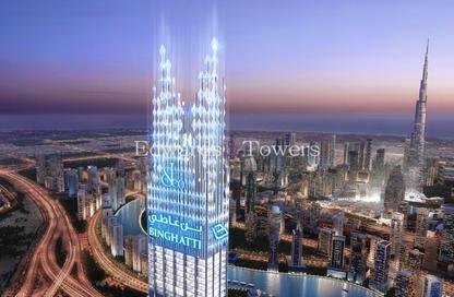Apartment - 3 - 4 for sale in Burj Binghatti Jacob  and  Co - Business Bay - Dubai