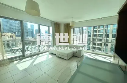 شقة - غرفة نوم - 2 حمامات للايجار في ذا ريزيدنس 8 - برج ريزيدنس - وسط مدينة دبي - دبي