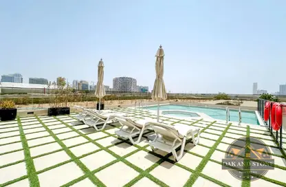 Apartment - 1 Bedroom - 2 Bathrooms for rent in Symbolic Alpha - Queue Point - Liwan - Dubai