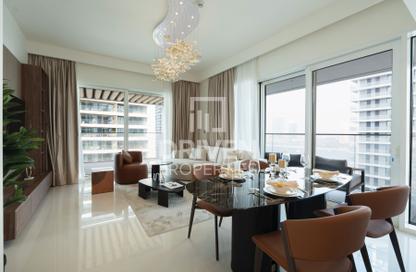 Apartment - 2 Bedrooms - 3 Bathrooms for rent in Grand Bleu Tower 2 - Emaar Beachfront - Dubai Harbour - Dubai